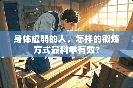 身体虚弱的人，怎样的锻炼方式最科学有效？