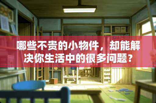 哪些不贵的小物件，却能解决你生活中的很多问题？