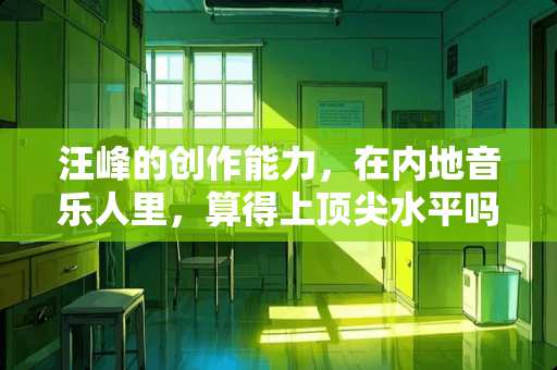 汪峰的创作能力，在内地音乐人里，算得上顶尖水平吗？