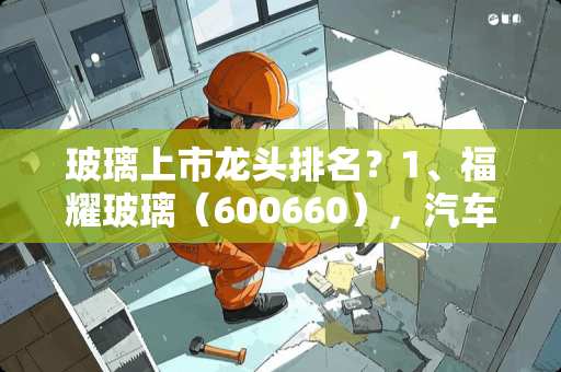 玻璃上市龙头排名？1、福耀玻璃（600660），汽车玻璃行业龙头