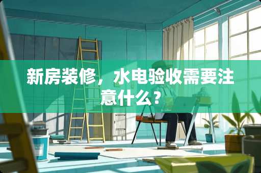 新房装修，水电验收需要注意什么？