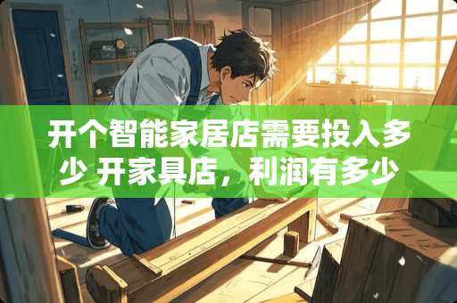 开个智能家居店需要投入多少 开家具店，利润有多少，请专业人士指点一下
