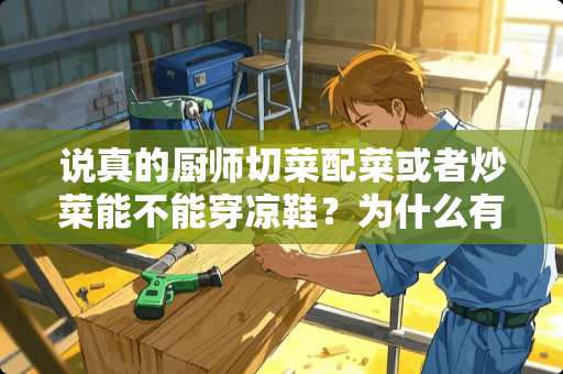 说真的厨师切菜配菜或者炒菜能不能穿凉鞋？为什么有好多厨师穿凉鞋或者拖鞋工作？