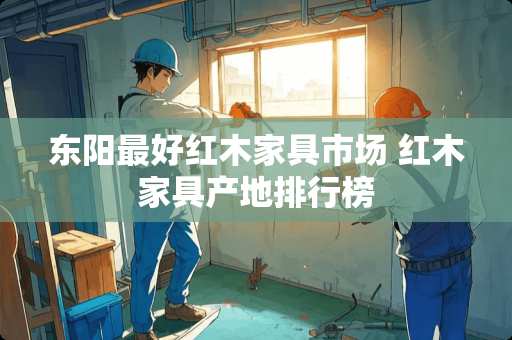 东阳最好红木家具市场 红木家具产地排行榜