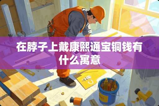 在脖子上戴康熙通宝铜钱有什么寓意