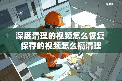 深度清理的视频怎么恢复 保存的视频怎么搞清理