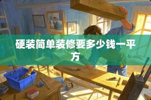硬装简单装修要多少钱一平方
