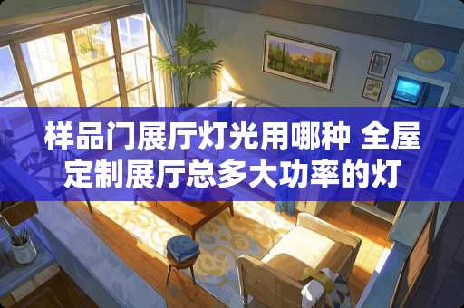 样品门展厅灯光用哪种 全屋定制展厅总多大功率的灯