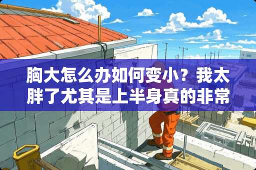 胸大怎么办如何变小？我太胖了尤其是上半身真的非常的有重量呢？