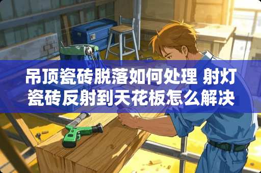吊顶瓷砖脱落如何处理 射灯瓷砖反射到天花板怎么解决