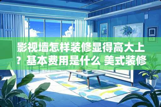 影视墙怎样装修显得高大上？基本费用是什么 美式装修卧室壁炉价格多少