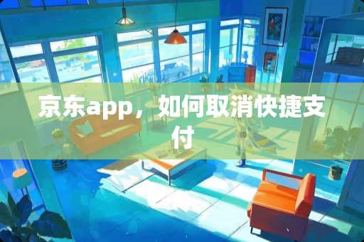 京东app，如何取消快捷支付