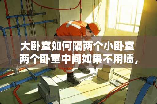 大卧室如何隔两个小卧室 两个卧室中间如果不用墙，用衣柜隔开，怎样装比较合适