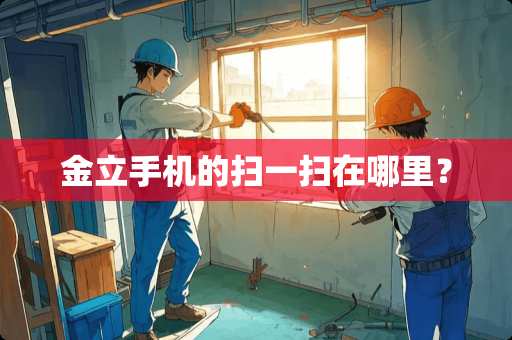 金立手机的扫一扫在哪里？