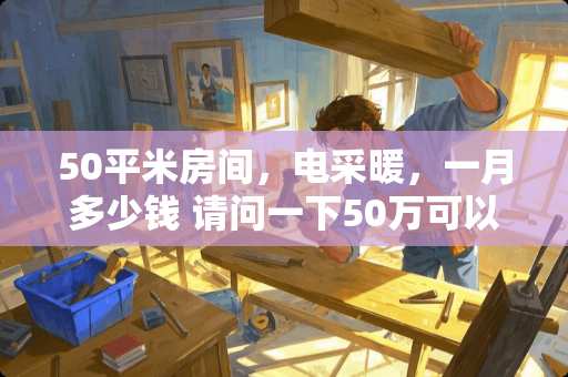 50平米房间，电采暖，一月多少钱 请问一下50万可以开酒店了吗