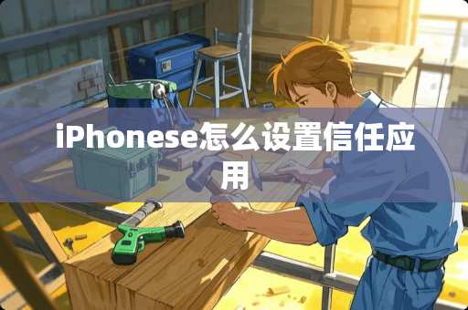 iPhonese怎么设置信任应用 iPhonese怎么设置信任应用