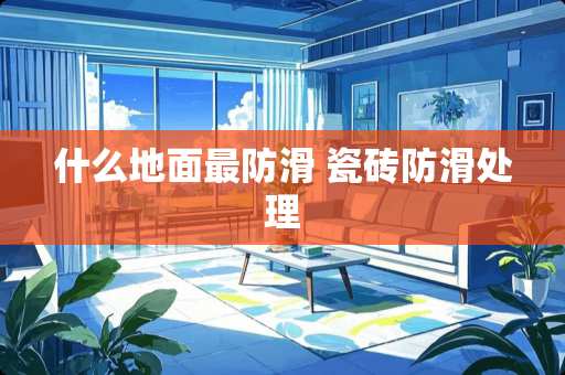 什么地面最防滑 瓷砖防滑处理