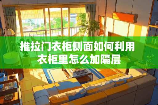 推拉门衣柜侧面如何利用 衣柜里怎么加隔层