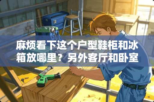 麻烦看下这个户型鞋柜和冰箱放哪里？另外客厅和卧室的墙我想拆掉，这样可行吗 鞋柜是和大门还是卧室门一样高