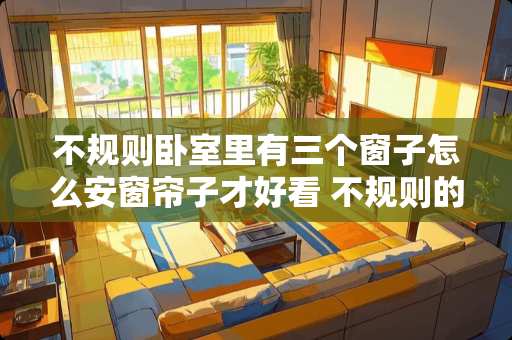 不规则卧室里有三个窗子怎么安窗帘子才好看 不规则的卧室丶厅窗用什么窗帘合适