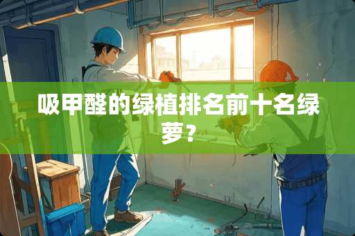 吸甲醛的绿植排名前十名绿萝？