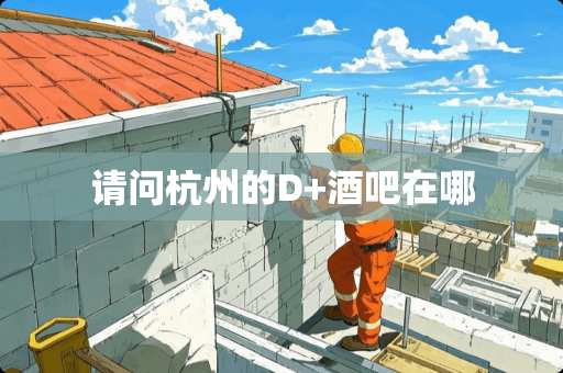请问杭州的D+酒吧在哪