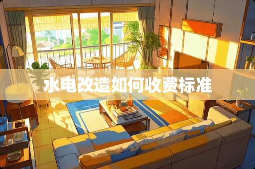 水电改造如何收费标准