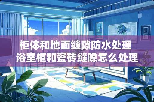 柜体和地面缝隙防水处理 浴室柜和瓷砖缝隙怎么处理