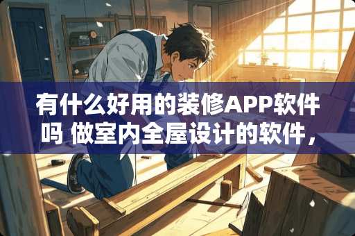 有什么好用的装修APP软件吗 做室内全屋设计的软件，哪一款比较适合没有设计基础的人用