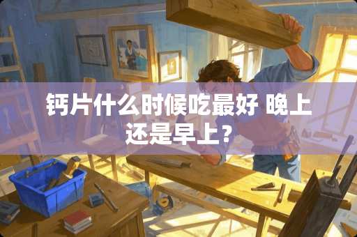 钙片什么时候吃最好 晚上还是早上？