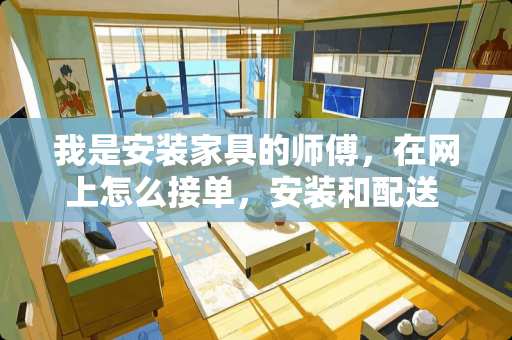 我是安装家具的师傅，在网上怎么接单，安装和配送 网上买床怎么安装