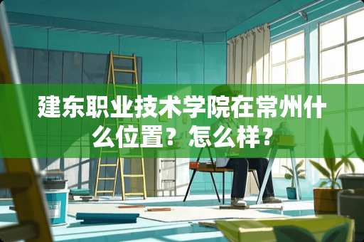 建东职业技术学院在常州什么位置？怎么样？