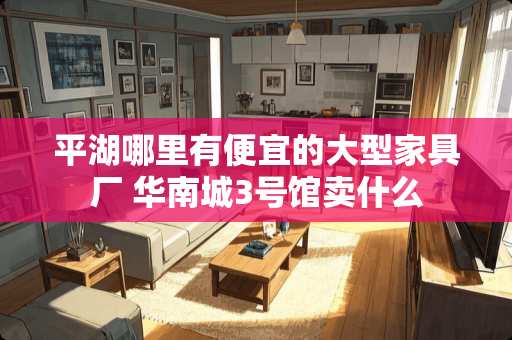 平湖哪里有便宜的大型家具厂 华南城3号馆卖什么