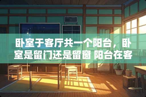 卧室于客厅共一个阳台，卧室是留门还是留窗 阳台在客厅好还是卧室好
