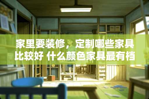 家里要装修，定制哪些家具比较好 什么颜色家具最有档次