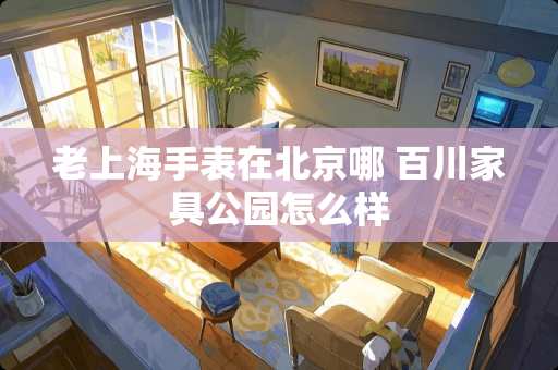 老上海手表在北京哪 百川家具公园怎么样
