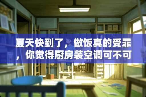 夏天快到了，做饭真的受罪，你觉得厨房装空调可不可行？