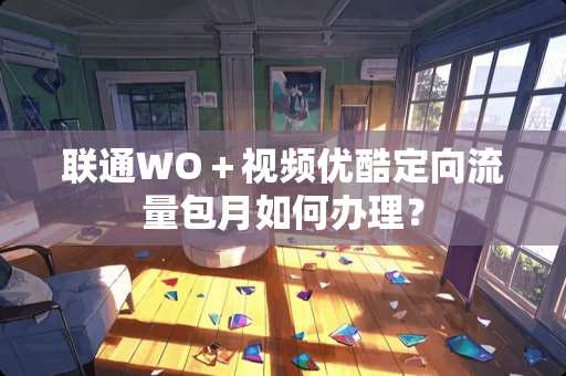 联通WO＋视频优酷定向流量包月如何办理？