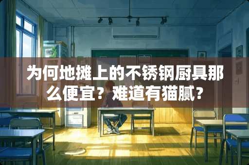 为何地摊上的不锈钢厨具那么便宜？难道有猫腻？