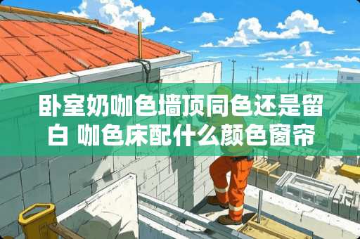 卧室奶咖色墙顶同色还是留白 咖色床配什么颜色窗帘