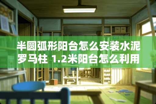 半圆弧形阳台怎么安装水泥罗马柱 1.2米阳台怎么利用