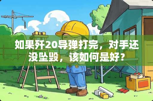 如果歼20**打完，对手还没坠毁，该如何是好？