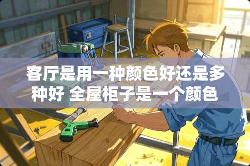 客厅是用一种颜色好还是多种好 全屋柜子是一个颜色好?还是多个颜色