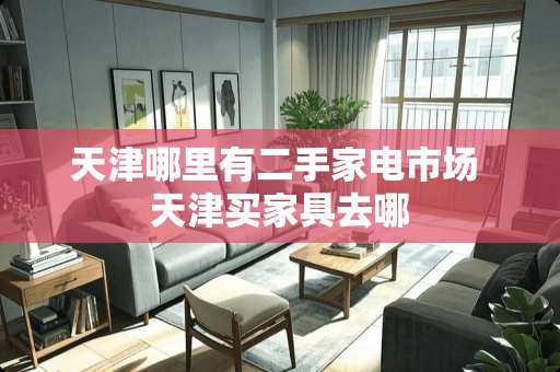 天津哪里有二手家电市场 天津买家具去哪