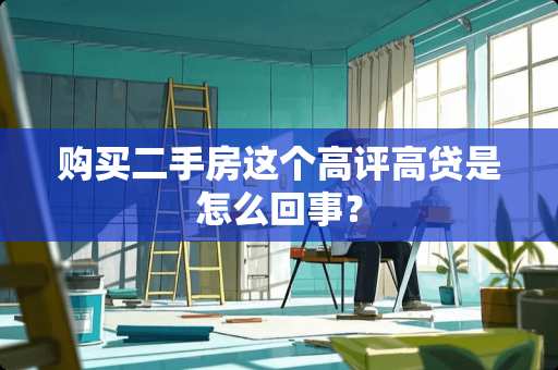 购买二手房这个高评高贷是怎么回事？