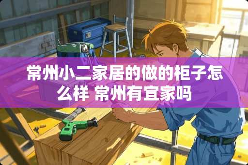 常州小二家居的做的柜子怎么样 常州有宜家吗