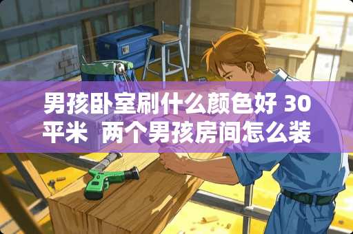 男孩卧室刷什么颜色好 30平米  两个男孩房间怎么装修