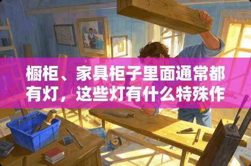 橱柜、家具柜子里面通常都有灯，这些灯有什么特殊作用吗？