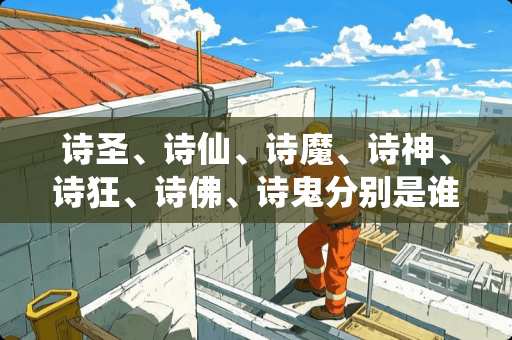 诗圣、诗仙、诗魔、诗神、诗狂、诗佛、诗鬼分别是谁？