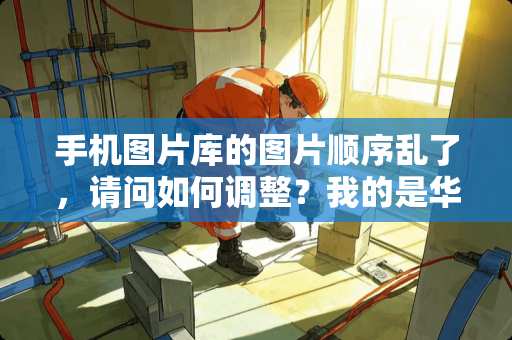 手机图片库的图片顺序乱了，请问如何调整？我的是华为手机，家里没电脑。